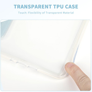 Funda Protectora de Acrílico para <span class=keywords><strong>Kindle</strong></span> 2024, con Reposamanos, TPU Resistente a Caídas, Transparente, Suave, Ligera y Delgada - Product Image 5