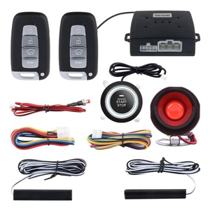 Remote Control Keyless Entry System <b>Push</b> Start Button Auto Start <b>Car</b> Alarm - Product Image 3