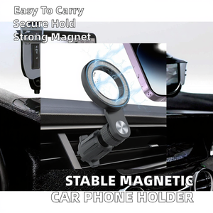Support magnétique stable pour téléphone de voiture en gros pour <span class=keywords><strong>iPhone</strong></span> 14/13/<span class=keywords><strong>12</strong></span> Pro Max/Mini, design portable, matériau Metak+ABS, garantie <span class=keywords><strong>12</strong></span> mois - Product Image 4