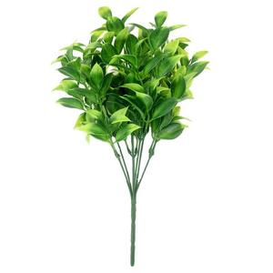 Ruyin Ramo de Hojas Artificiales de Naranjo, Plástico Verde, 10cm-30cm, Decoración Verde - Product Image 5