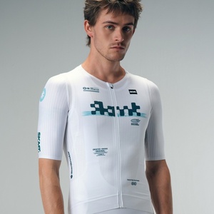 Maglia da Ciclismo da <span class=keywords><strong>Uomo</strong></span> <span class=keywords><strong>per</strong></span> <span class=keywords><strong>Bici</strong></span> da Strada, Asciugatura Rapida, Traspirante, <span class=keywords><strong>Pantaloncini</strong></span> da Corsa Bianchi, Abbigliamento da Ciclismo Disponibile nelle Taglie Large/Extra Large - Product Image 2