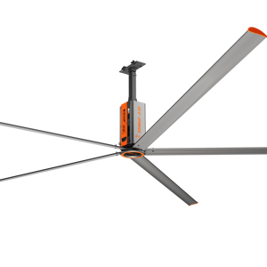 RTFANS Paragon Serie HVLS-ventilator <span class=keywords><strong>Winter</strong></span>/Zomer Dubbel Gebruiks Industriële Plafondventilator Magazijn Temperatuurontvochtiging voor Motor - Product Image 1