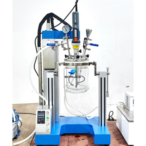 보루이스 5리터 유리 유화기 실험실 진공 유화 믹서 화학 반응기 혼합 탱크 - Product Image 3