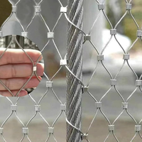 Günstiger Preis Edelstahl 316 Zoo Animal Rope Mesh/Rope Wire Mesh Netting