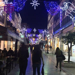 Guirnalda de Luces LED Impermeables para Exteriores IP65, Luces de Navidad Colgantes Estilo Callejero, Decoraciones Festivas - Product Image 5