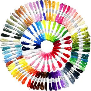 24pcs Per <b>Box</b> 8m 447 Colors Embroidery Thread Skeins Floss DIY Hand Cross Stitch Knitting <b>Sewing</b> Thread - Product Image 5