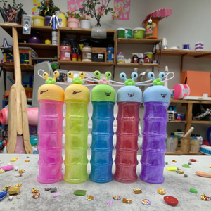 Slime Mystique Cosmique Cristallin Mignon Grenouille Cartoon avec Paillettes Changeantes de Couleur et Texture Douce – Cadeau pour Enfants - Product Image 5