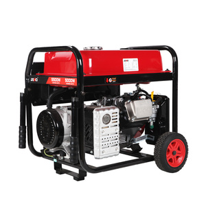 센시 파워 휴대용 소형 발전기 5.0Kva 5Kw 단상 230V 240V 50Hz 전기 가솔린 발전기 6Kva 6Kw 유전자