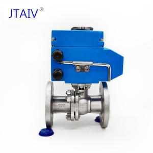Jtaiv <span class=keywords><strong>2</strong></span> inch cơ giới van bi thiết bị truyền động nhiệt độ cao thép không gỉ kiểm soát dòng chảy cơ giới mặt bích van bi điện - Product Image 4