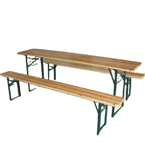 طاولة بيرة قابلة للطي مع مقعد طويل - Product Image 1