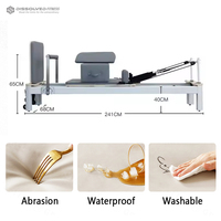 Máquina de Pilates 3 en 1, Reformer para Uso Doméstico y Comercial, Estructura de Madera, Equipo de Entrenamiento de Yoga y Fitness, Proveedores al por Mayor para Estudios