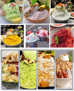 Broyeur à neige et <span class=keywords><strong>glace</strong></span> haute performance à quatre tambours avec fonction flocons de neige coréens (Bingso) pour cafés et salons de desserts - Product Image 6