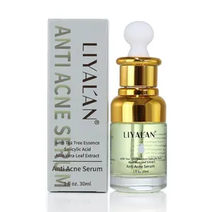 Tea <strong>Tree</strong> Oil Salicylic Acid <strong>Face</strong> Anti Acne Repair Scar Removal Pimple Treatment Acne Serum - Product Image 1