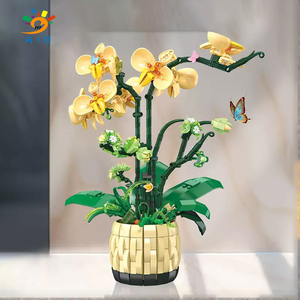 Ajb Tự Làm Phong Lan Trang Trí Lắp Ráp Mô Phỏng Hoa Vĩnh Cửu Mô Hình Xây Dựng Khối Bộ Giáo Dục Trẻ Em Đồ Chơi - Product Image 3