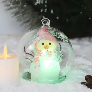 Прибытие, Рождественская Милая смола, 8 дюймов, снеговик с красной птицей, ведро для семейных подарков в наличии