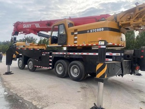 Grue sur camion hydraulique Sany d'occasion de 90 tonnes avec moteur Weichai pour opérations de levage en vente - Product Image 3