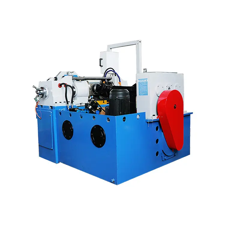 Hot sale Hydraulic automatic steel rod rebar thread rolling machine