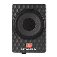 Service OEM HYANKA SODA-10ASW, caisson de basses sous siège de 10 pouces, haut-parleur de voiture, caisson de basses actif 100W RMS, caisson de basses sous siège pour voiture
