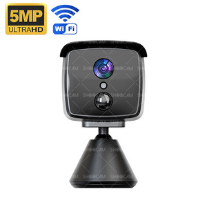 Shoocam 4G tarjeta Sim Mini CCTV inalámbrico WIFI 5MP con batería interior de 2200mAh visión nocturna <span class=keywords><strong>Invisible</strong></span> luz de la cámara interior de la luz del IR-CUT - Product Image 1