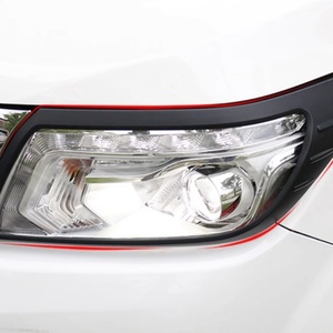 ชุดแต่งฝาครอบไฟหน้า คิ้วมือจับประตู ชุบโครเมียมสีดำ สำหรับ NAVARA NP300 - Product Image 3