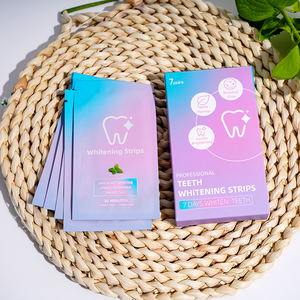 Oral beyaz toptan özelleştirme yüksek kaliteli ev kullanımı hp nane kuru diş beyazlatma şeritleri ev kullanımı uygun - Product Image 4