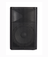 Haut-parleur large bande 15 pouces avec woofer en ferrite, driver en titane de 44 mm, sensibilité de 98 dB, modules d'amplification multiples pour projets audio commerciaux