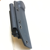 Couteau de cou à lame fixe EDC avec gaine Kydex Petit couteau de poche utilitaire à lame fixe en acier Mini D2