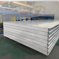 Offre Spéciale : Panneaux Sandwich Métalliques Isolés en PU de 50 mm pour Murs Extérieurs, Chambres Froides, Hôtels, Entrepôts - Ignifuges, Étanche, Écologiques