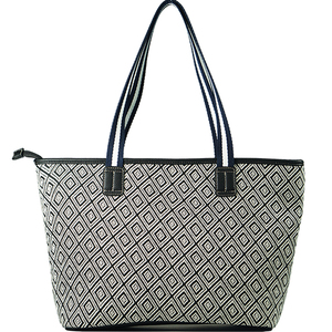 Borsa Estiva da <span class=keywords><strong>Donna</strong></span> 2023, Grande Capacità, in PVC, con Due Manici e Chiusura a Cerniera, Motivo Paesaggistico per Vacanze al Mare - Product Image 2