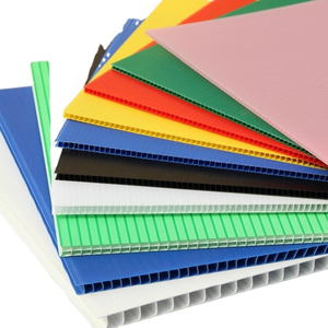 2 mm <strong>Twin</strong> <strong>Wall</strong> <strong>Polypropylene</strong> PP <strong>Sheet</strong>/ Colored Board - Product Image 1