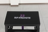 Machine de fitness professionnelle pour salle de sport, pour l'entraînement des fessiers et des jambes, avec fonction d'hyper-extension inversée
