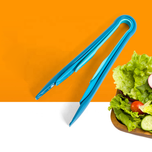 Hot Sale Anti - Slip Salad Buffet Clamp <strong>Plastic</strong> Food <strong>Tong</strong> 3 In 1 Barbecue BBQ <strong>Tongs</strong> - Product Image 6