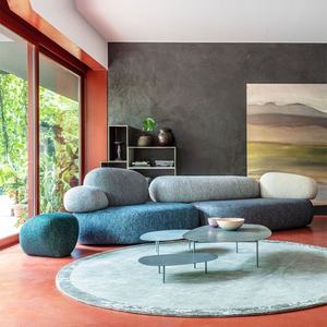 Nouveau <span class=keywords><strong>canapé</strong></span> d'hôtel de conception suédoise, ensemble de canapés pour hall, roches organiques naturelles, grand <span class=keywords><strong>canapé</strong></span> modulaire moderne en tissu - Product Image 5