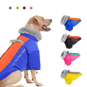 Produsen grosir mantel anjing tahan air hangat dengan kerah bulu kelinci - Product Image 1