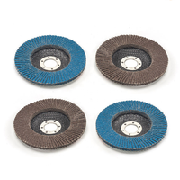 Disque à lamelles en zircone alumineuse haute dureté, disque de ponçage 100mm 115mm 125mm 6mm, disque à lamelles OEM pour polissage et meulage du métal - Vente chaude