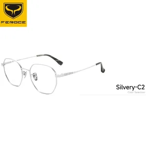 FEROCE Luxury Titanium Designer Frame Glasses Optical High Quality Spectacle Eyeglasses Eyewear Frames