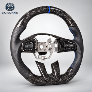 Volante Deportivo de Cuero con LED y Fibra de Carbono para HRV Civic Accord CRV XRV Fit - Accesorios de Auto de Alta Calidad - Product Image 2