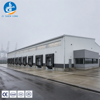 Structure en acier préfabriquée pour bâtiment industriel lourd : Plan de charpente sectionnelle avec conception de poutre de grue, solution à grande portée