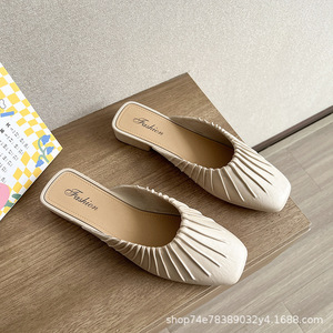 <span class=keywords><strong>Zapatillas</strong></span> <span class=keywords><strong>de</strong></span> <span class=keywords><strong>Ballet</strong></span> Baotou, Ligeras, Antideslizantes, para Mujer, para Verano, <span class=keywords><strong>Decoradas</strong></span> con Pedrería, Suela Plana, Venta al por Mayor - Product Image 4