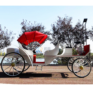 Carrozza elettrica turistica stile europeo caleches turismo turismo carrozza carrozza carrozza trainata a cavallo carro - Product Image 1