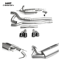Sistema de Escape Catback Estilo M47 de Acero Inoxidable SUS304 con Acabado Espejo y 3 Años de Garantía para BMW G60 520i 530i, Silenciador de Carreras de Baja Presión