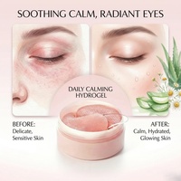 Patchs Hydrogel Bio PDRN & Peptides OEM Rose pour les Yeux – Soin Complet du Contour des Yeux au Collagène – Masque Yeux en Gros