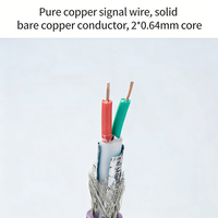 Cable de Bus de Comunicación PROFIBUS-DP, Modelo 6XV1830-0EH10, Cable Industrial de Par Trenzado de 1m
