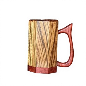 Handmade Wooden Coffee Mug Handmade Natural Wood Tea Cup Wholesale Exporter Premium Wooden Tea Mug Eco Friendly Wooden <b>Drinkware</b> - Product Image 1