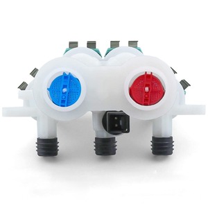 Valve d'entrée d'eau pour machine à laver W11096268 et W11220230, pièce de rechange électrique en plastique durable 220V - Product Image 3