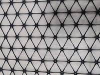 Géogrille triaxiale composite TX160 PP Geomalla avec géotextile non tissé en PP et polyester utilisé dans la construction de renforts routiers