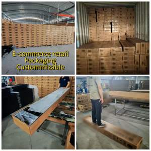 Fournisseur mondial d'exportation Lits superposés Twin XL Over Twin XL Cadre de lit robuste en fer pour dortoir et <span class=keywords><strong>auberge</strong></span> de jeunesse - Product Image 6