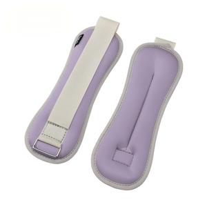 Lests de cheville et de poignet souples, respirants et ajustables (0,3-2 kg) – Remplissage de sable de fer, sac lesté antidérapant, unisexe, multicolore, logo personnalisé - Product Image 3