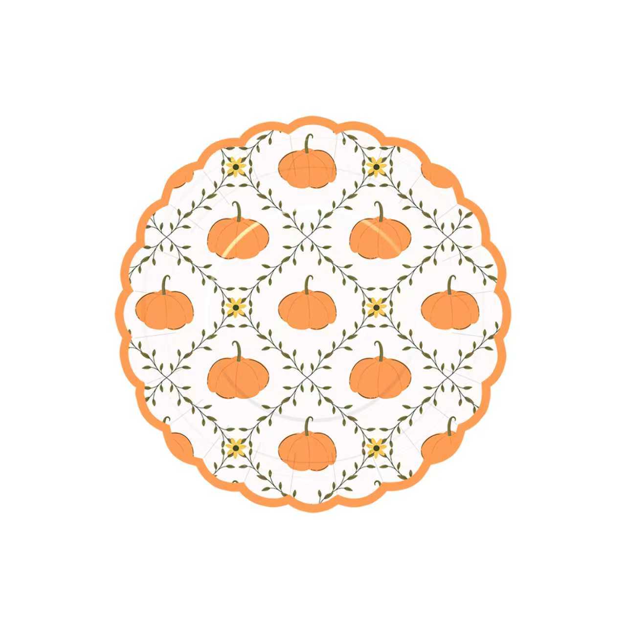 plato de papel de 7 pulgadas