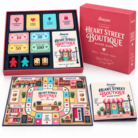 HEART STREET BOUTIQUE Boutique de cadeaux pour la Saint-Valentin Jeu de société éducatif pour couples avec des caractéristiques éco-responsables